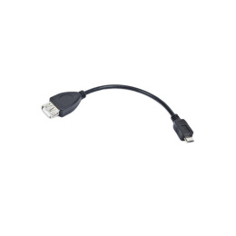 Lanberg przejście, adapter OTG wtyk micro USB - gniazdo USB typ A, 15cm