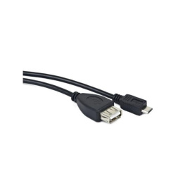 Lanberg przejście, adapter OTG wtyk micro USB - gniazdo USB typ A, 15cm
