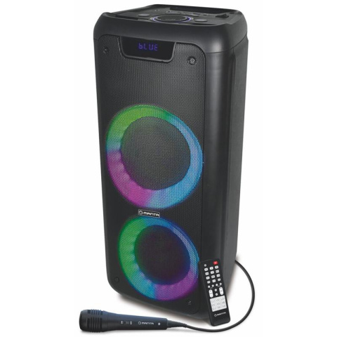 Manta SPK5210 Głośnik bluetooth karaoke na imprezę mocny 40W