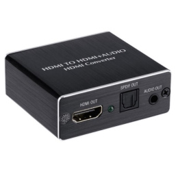 Spacetronik SPH-AE02 Przejście z HDMI na HDMI + Audio optyczne SPDIF, minijack 3.5mm