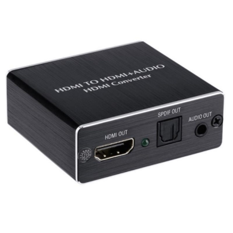 Spacetronik SPH-AE02 Przejście z HDMI na HDMI + Audio optyczne SPDIF minijack 3.5mm