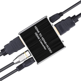Spacetronik SPH-AE02 Przejście z HDMI na HDMI + Audio optyczne SPDIF, minijack 3.5mm