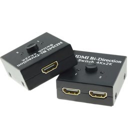 Spacetronik SPH-BIDHD01 rozgałęźnik Sumator HDMI 1x2 lub 2x1 z przełącznikiem