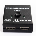 Spacetronik SPH-BIDHD01 Rozgałęźnik Sumator HDMI 1x2 lub 2x1 z przełącznikiem