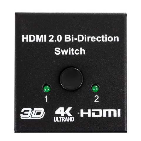 Spacetronik SPH-BIDHD01 Rozgałęźnik Sumator HDMI 1x2 lub 2x1 z przełącznikiem