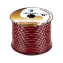 Cabletech Kabel głośnikowy 0,35mm czarno-czerwony