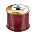 Cabletech Kabel głośnikowy 0,5mm czarno-czerwony