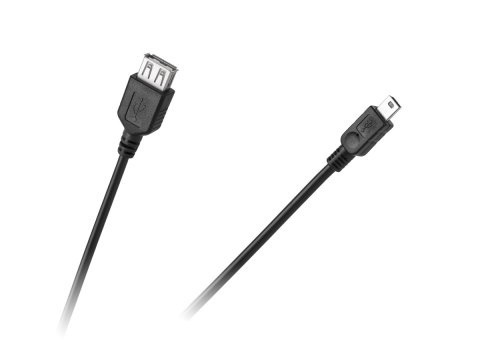 Kabel USB gniazdo A - wtyk mini USB 5pin