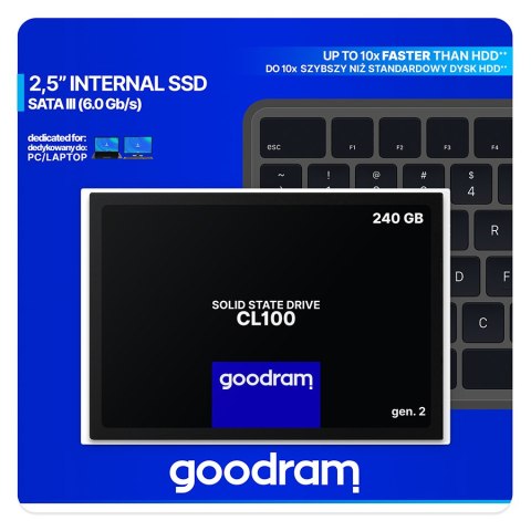 Dysk SSD Goodram 240 GB CL100