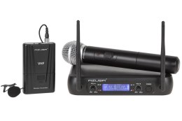 Azusa Mikrofon VHF 2 kanały WR-358LD (1 x mik. do ręki + 1x klip)