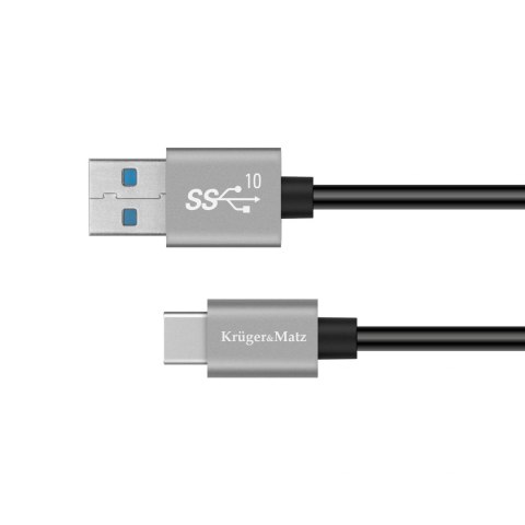 Kabel USB - USB typu C 10 Gbps 1 m Kruger&Matz Basic