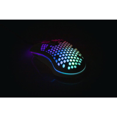 Yenkee YMS3030BK Mysz gamingowa dla gracza lekka RGB czarna