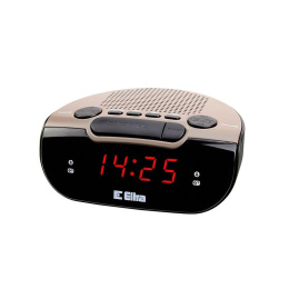 Eltra ZEBU Radiobudzik FM alarm zegar cyfrowy wyświetlacz z regulacją podświetlania