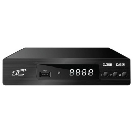 LTC DVB101 Tuner dekoder DVB-T2 HEVC z pilotem programowalnym