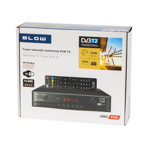 Blow 4815WIFI Tuner dekoder DVB-T2 HEVC H.265