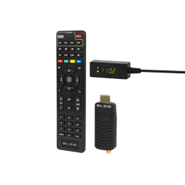 Blow 7000FHD Mini dekoder tuner DVB-T2 HEVC do telewizji naziemnej