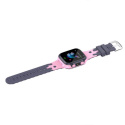 Denmen Kids Smartwatch zegarek z lokalizatorem GPS różowy