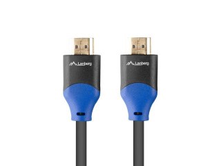 KABEL HDMI M/M V2.0 1M 4K PEŁNA MIEDŹ CZARNY BOX LANBERG