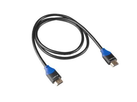 KABEL HDMI M/M V2.0 1M 4K PEŁNA MIEDŹ CZARNY BOX LANBERG