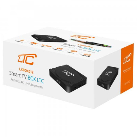 LTC BOX012 Smart TV BOX Android 9.1 Bluetooth