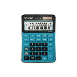 Sencor SEC372T/BU Kalkulator biurkowy niebieski