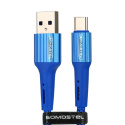 Somostel Przewód USB typ-C 3,6A QC3.0 1m niebieski