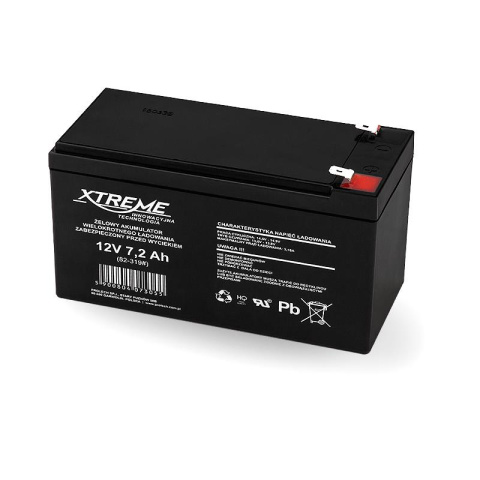 Xtreme akumulator żelowy do UPSa 12V 7Ah