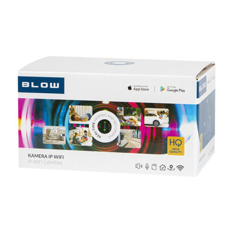 Blow H-392 Kamera 2MP rybie oko 360stopni płaska SD Wifi