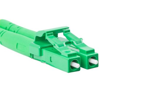 PATCHCORD ŚWIATŁOWODOWY SM LC/APC-LC/APC DUPLEX 3.0MM LSZH G657A1 10M ŻÓŁTY LANBERG