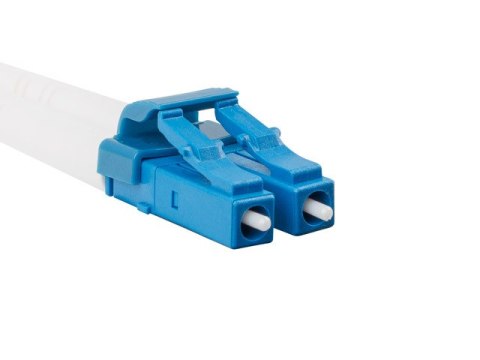 PATCHCORD ŚWIATŁOWODOWY SM LC/UPC-LC/UPC DUPLEX 3.0MM LSZH G657A1 2M ŻÓŁTY LANBERG