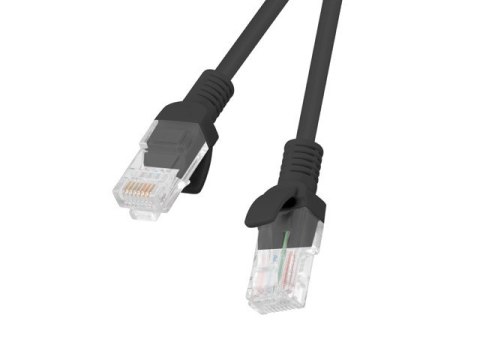 PATCHCORD KAT.5E UTP 2M CZARNY BOX FLUKE PASSED LANBERG