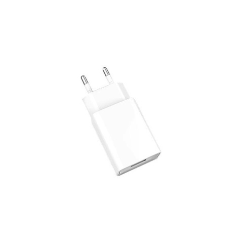 Denmen DC01 Ładowarka sieciowa USB 2,4A biała