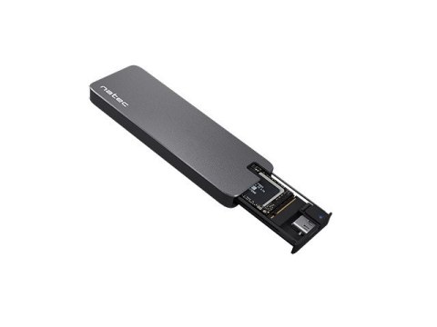 OBUDOWA SSD ZEWNĘTRZNA NATEC RHINO M.2 NVME USB-C 3.1 GEN 2 ALUMINIUM