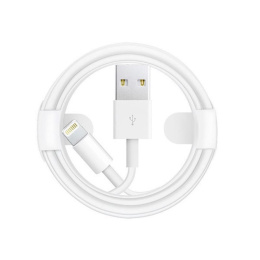 Przewód USB Lightning Iphone economy 2m biały