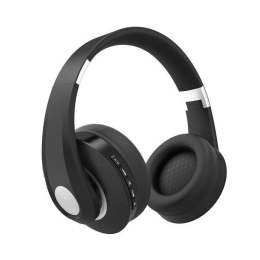 Bezprzewodowe Słuchawki V-TAC Bluetooth Regulowany Pałąk 500mAh Czarne VT-6322 2 Lata Gwarancji
