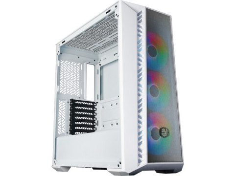 OBUDOWA COOLER MASTER MASTERBOX 520 MESH WHITE MIDI TOWER Z OKNEM ARGB LED