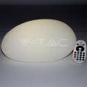 Oprawa Ogrodowa V-TAC LED Kamień 28cm Ładowanie Pilot VT-7802 RGBW 18lm