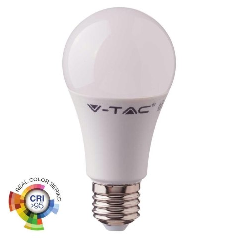 Żarówka LED V-TAC 10W E27 A60 CRI95+ VT-2210 6400K 806lm