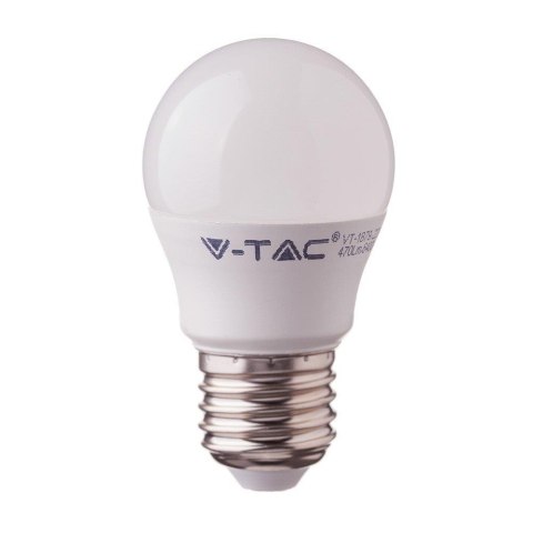 Żarówka LED V-TAC 5.5W E27 G45 Kulka CRI95+ VT-2216 4000K 470lm