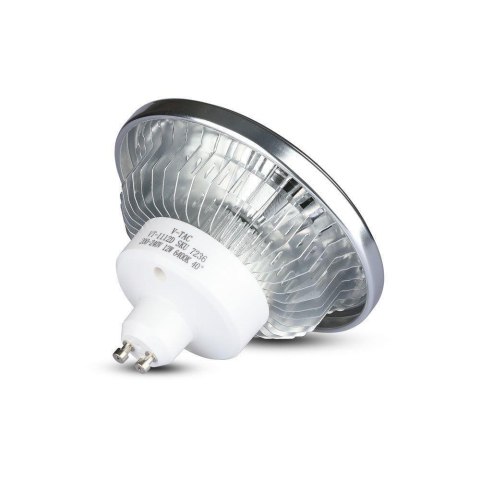 Żarówka LED V-TAC AR111 12W GU10 40st COB Ściemnialna VT-1112 3000K 650lm