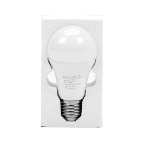 Żarówka LED SMART WiFi V-TAC 9W E27 A65 Amazon Alexa Google Home VT-5010 3000K 800lm