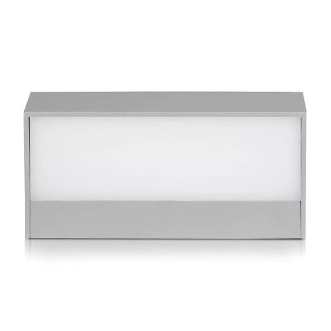 Oprawa Ścienna V-TAC 9W LED Góra Dół Szary IP65 VT-8056 3000K 400lm