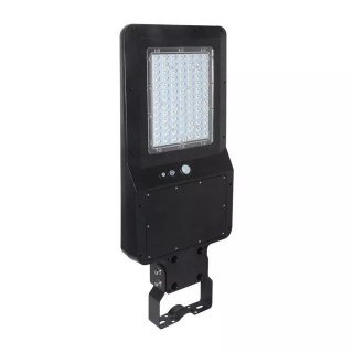 Oprawa Uliczna Solarna V-TAC 40W LED Czarna IP65 120Lm/W VT-ST42 4000K 4800lm 3 Lata Gwarancji