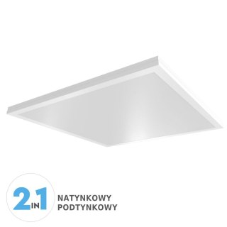 Panel LED V-TAC 40W 600x600 3w1 natynkowy/podtynkowy VT-6142-1 4000K 3200lm