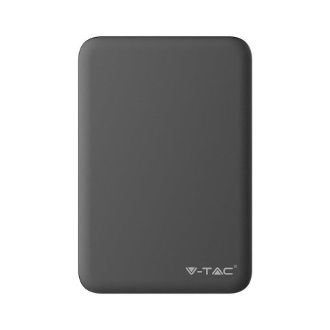 Power Bank V-TAC 5000mAh Czarny 63x94x15mm VT-3503