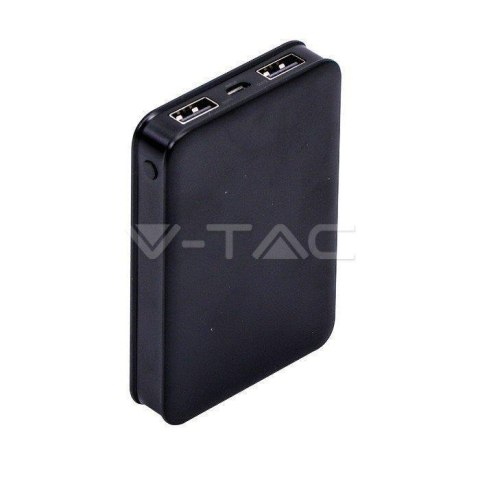 Power Bank V-TAC 5000mAh Czarny 63x94x15mm VT-3503