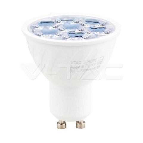 Żarówka LED V-TAC SAMSUNG CHIP GU10 6W 10st VT-249 4000K 500lm 5 Lat Gwarancji