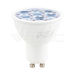 Żarówka LED V-TAC SAMSUNG CHIP GU10 6W 10st VT-249 6400K 500lm 5 Lat Gwarancji