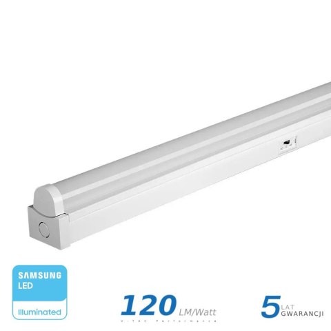 Belka Linia Świetlna V-TAC 50W LED SAMSUNG CHIP 150cm 3w1 120Lm/W VT-8-55 3W1 6000lm 5 Lat Gwarancji