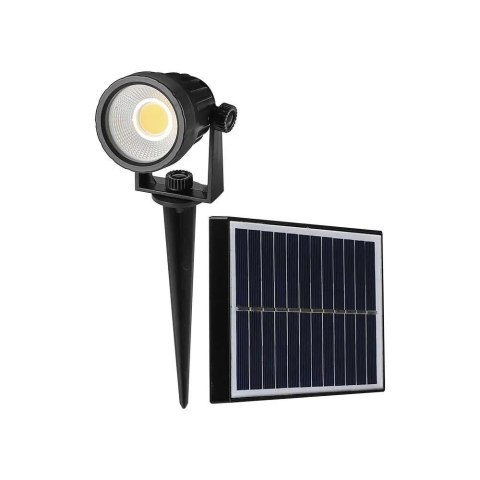 Oprawa Gruntowa Ogrodowa Wbijana LED V-TAC Solarna 2W IP65 VT-952 4000K 40lm 3 Lata Gwarancji